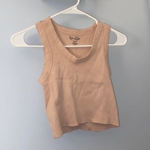 Target; Cropped Tank; Pink; Medium